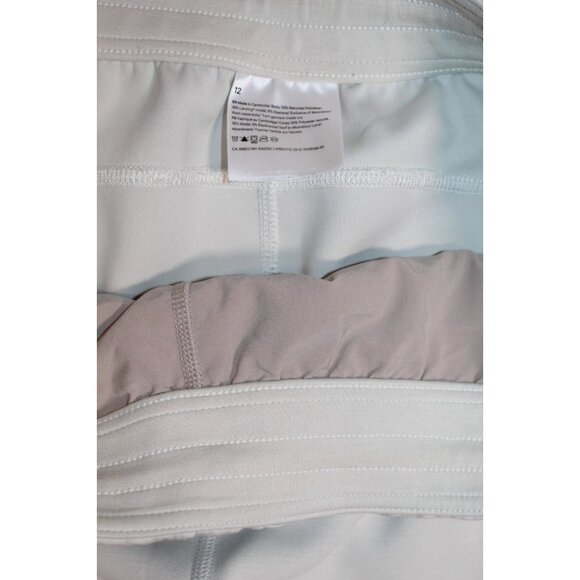Lululemon Softstreme High Rise Pant Regular in Bone EUC Size 12 $128 - Picture 7 of 9